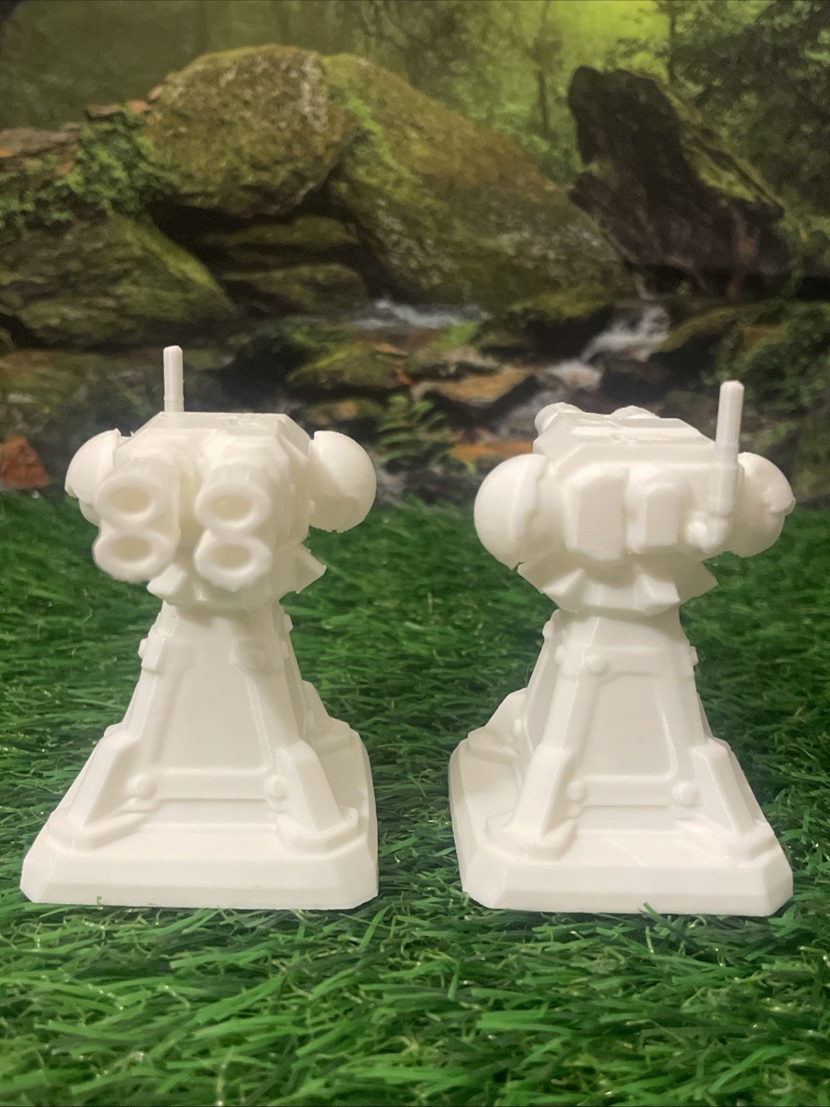 Warhammer DnD Compatible Terrain BUNDLE White Unpainted