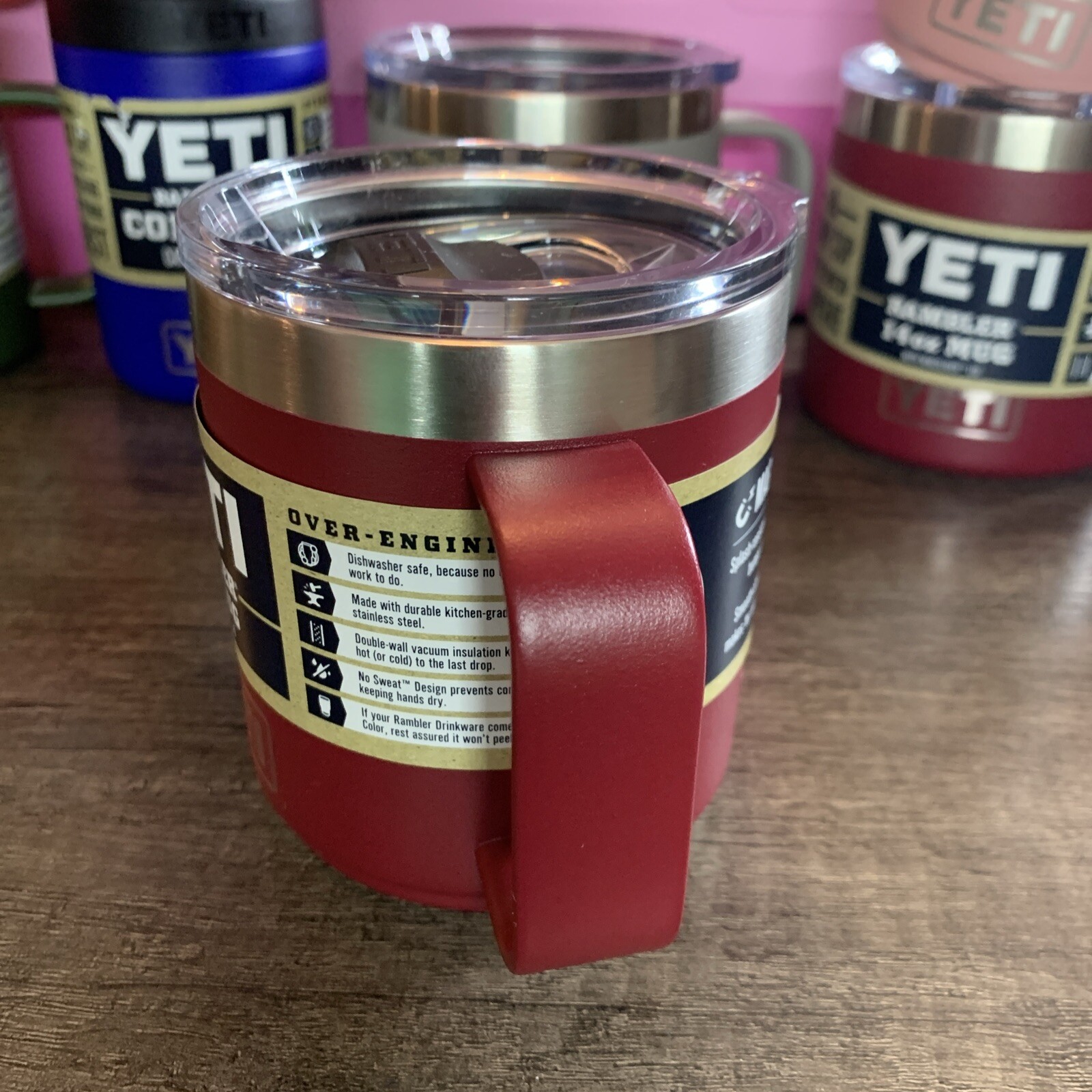 YETI Rambler 10oz Mug Harvest Red
