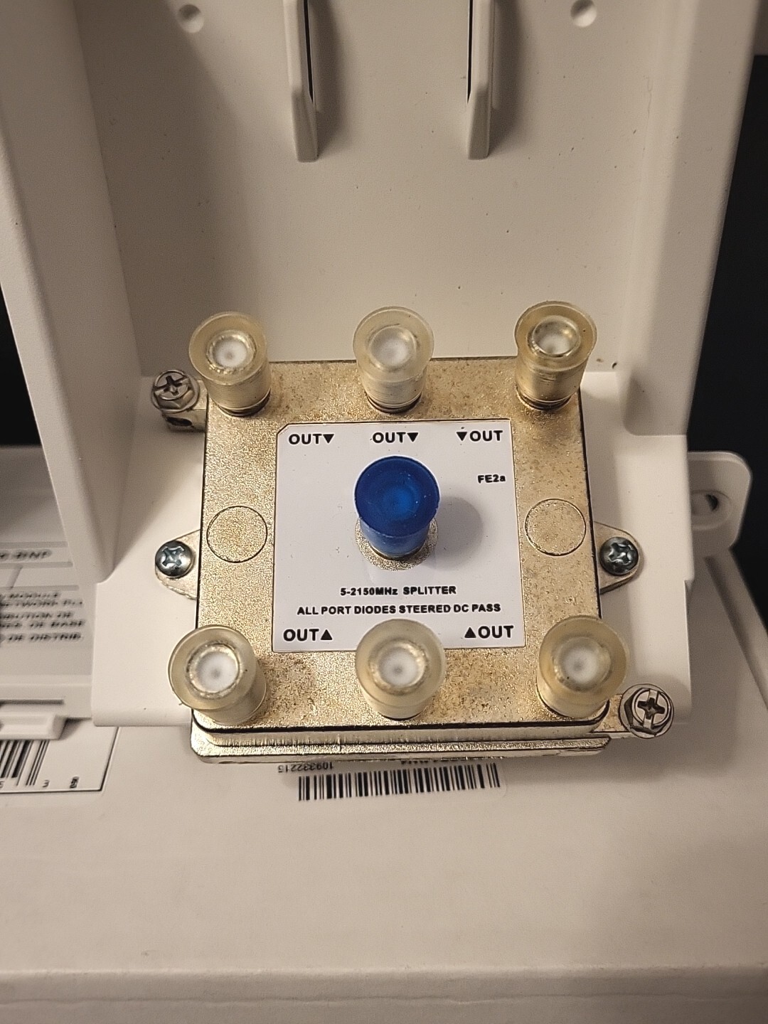 LEVITON 47606-BNP BASIC HOME NETWORKING PLUS PANEL 2GHZ DISTRIBUTION MODULE