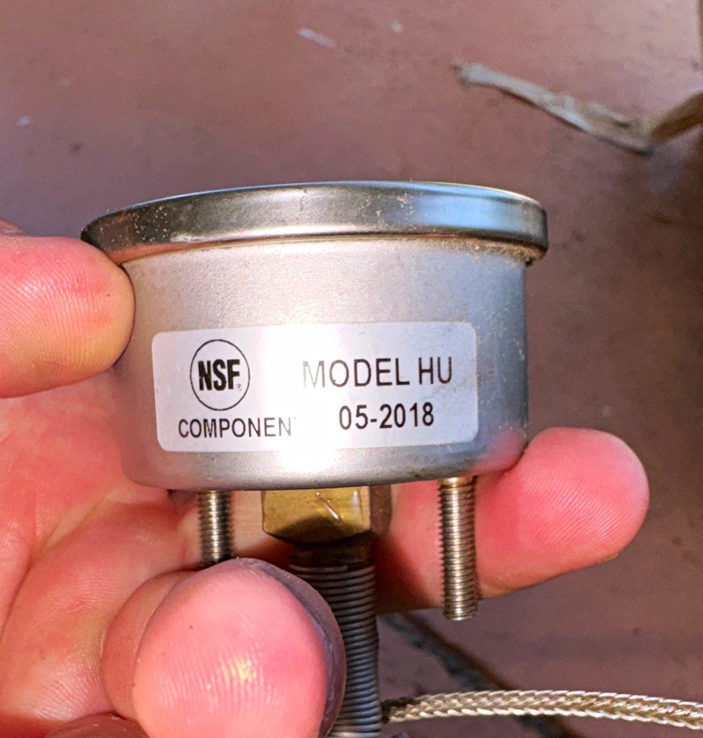 NSF-certified Model HU capillary heat gauge BRAND NEW 2nd day shipping