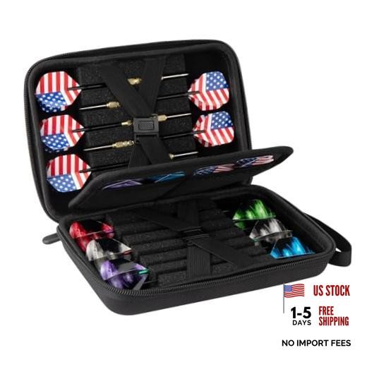 Dart Case for 12 Darts, Carrying Storage Holder for Dart Black