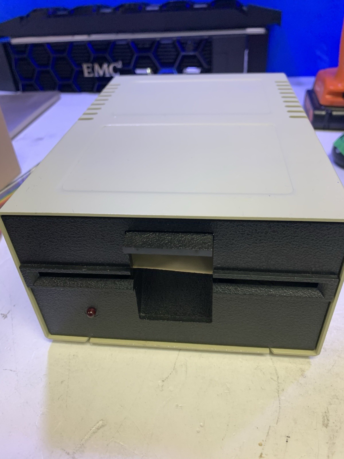 Vintage Shugart Floppy Drive Alignment + P/N 3000 Shipping Diskette – Rare