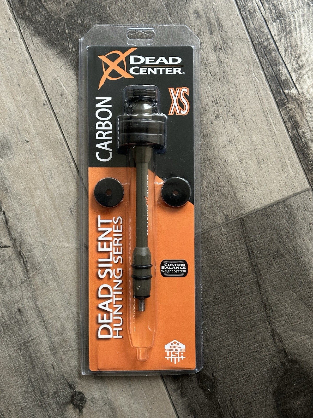 Dead Center Archery 8” Dead Silent Carbon XS Stabilizer (Green)