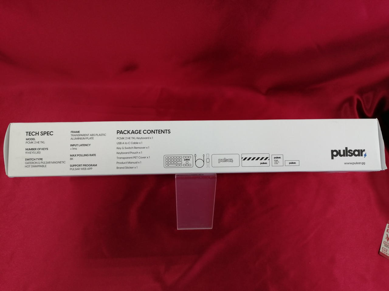 Gaming Keyboard Model PCM K2HE811W PULSAR