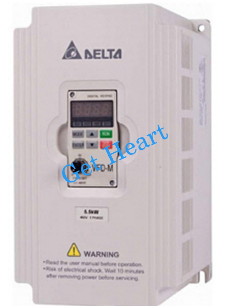 NEW DELTA VFD055M43A Drive AC 7.5Hp 460V Three Phase Input PLC FedEx or DHL