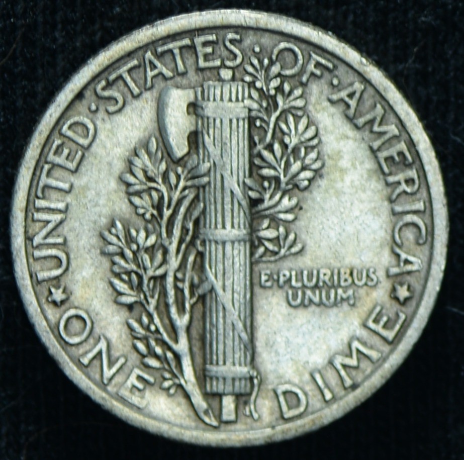 1923 10C Mercury Dime XF - 25570