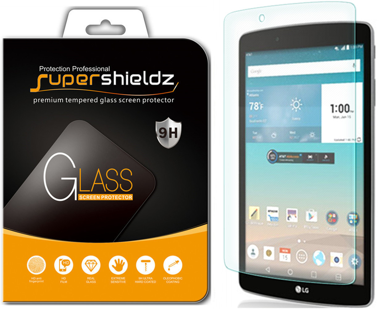 Supershieldz  Ballistic [Tempered Glass] Screen Protector for LG G Pad F 8.0