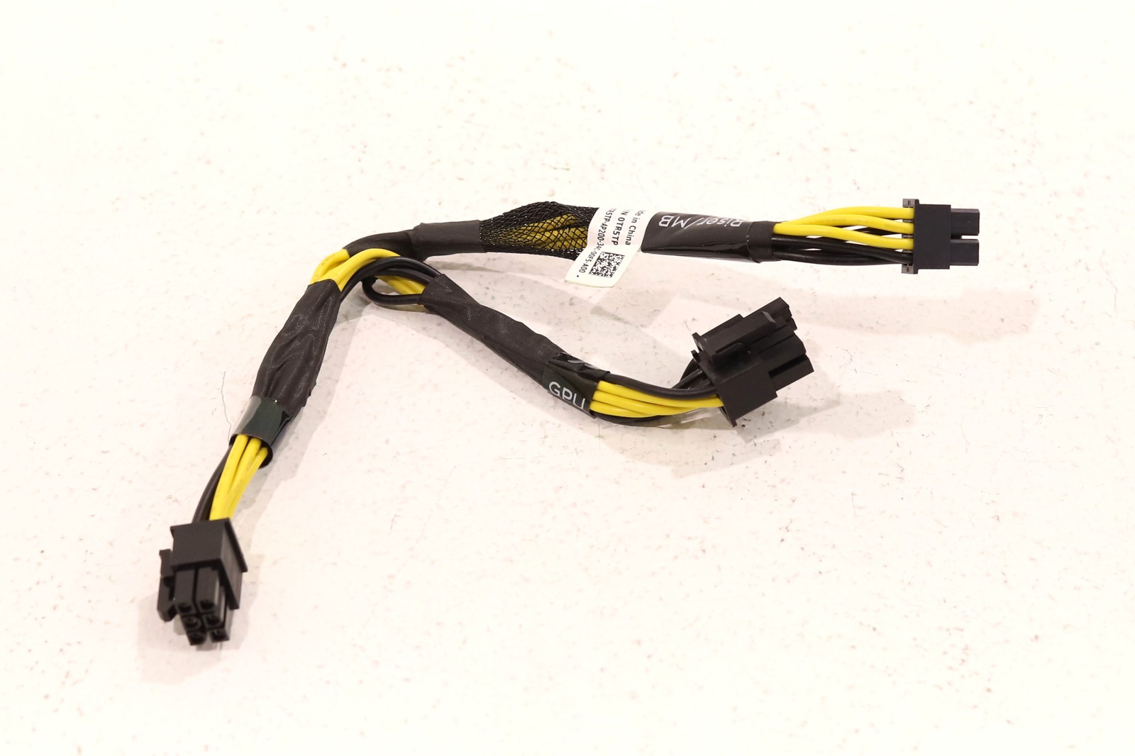 Dell Precision 7920 GPU Internal Y-Splitter Power Cable Dell P/N: 0TR5TP Tested
