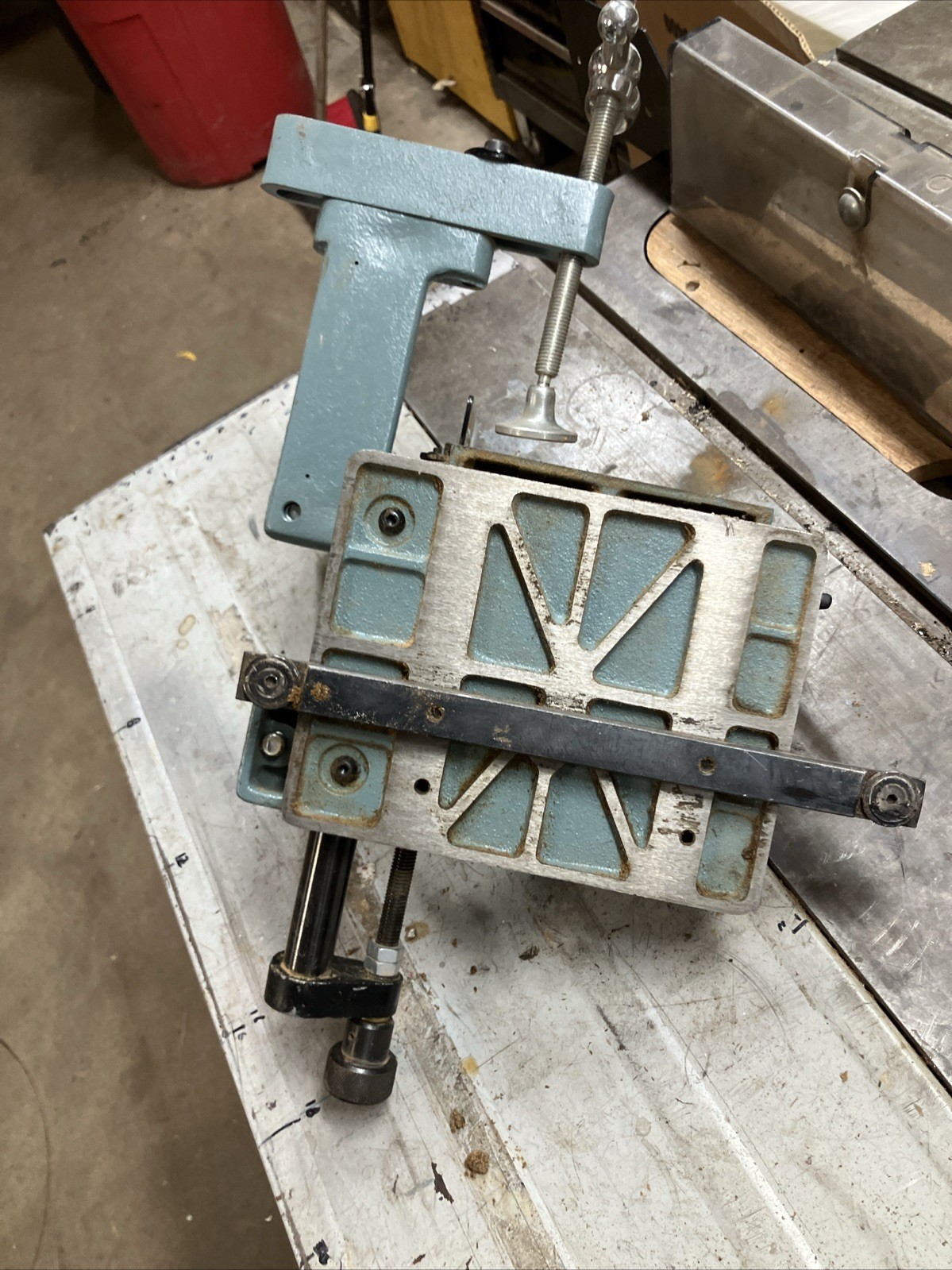 Delta tablesaw mortise and tenon jig