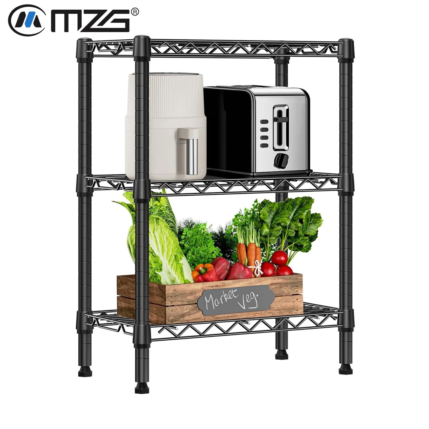 Storage Shelves Metal Shelving Wire Shelving Unit Metal Shelves Heavy duty