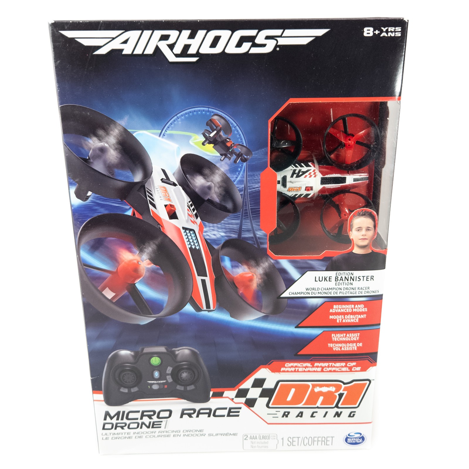 AirHogs DR1 Micro Race Drone Mini Indoor Racing Luke Bannister Edition 6037690