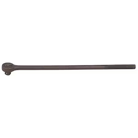 Wright Tool 8425 1" Drive 45 Geared Teeth Round Head Style Hand Ratchet, 42" L,