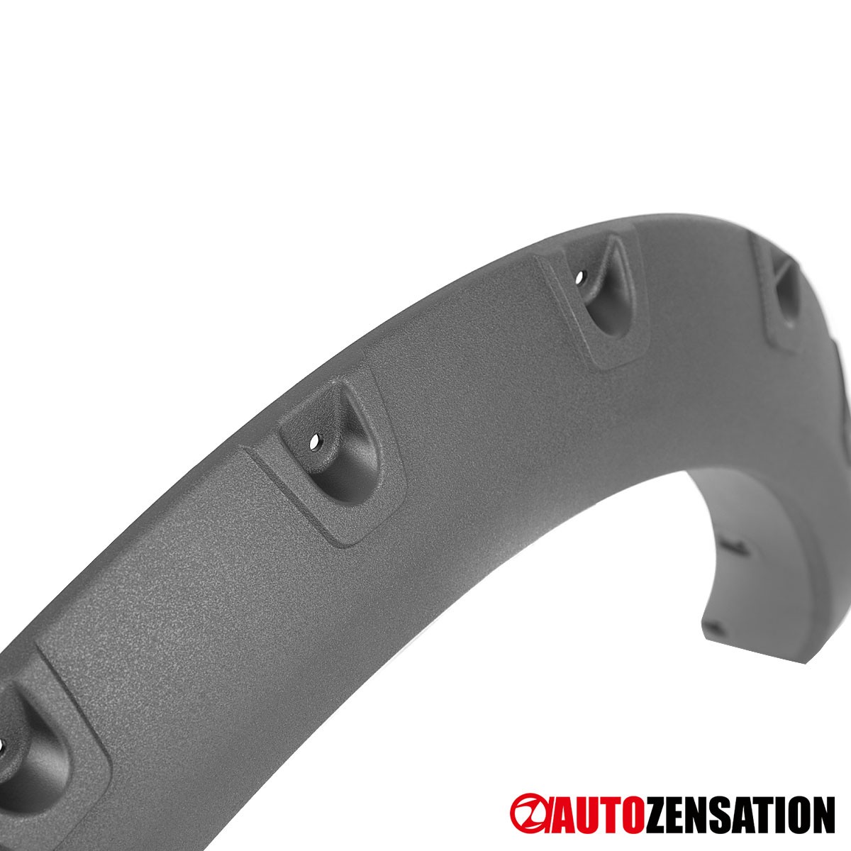 Fit 2019-2024 Dodge Ram 2500 3500 Textured Bolt-On Pocket Rivet Fender Flares