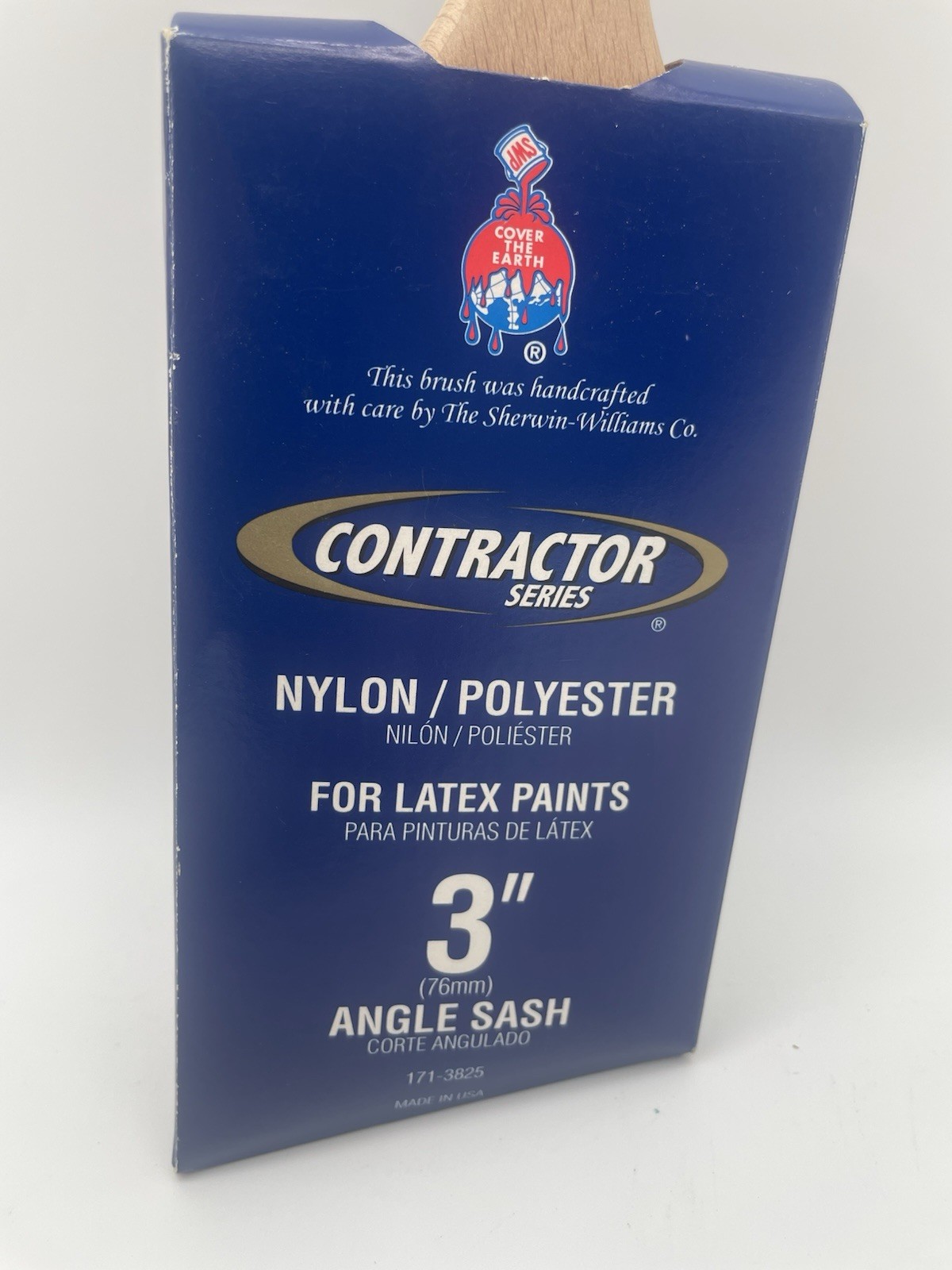 Sherwin-Williams Contractor series 3" Nylon/Polyester Angle LATEX Paint Brush