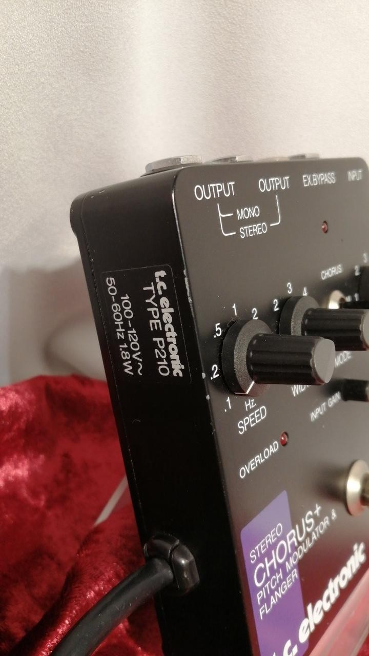 Tc Electronic Stereo Chorus P210 Effector