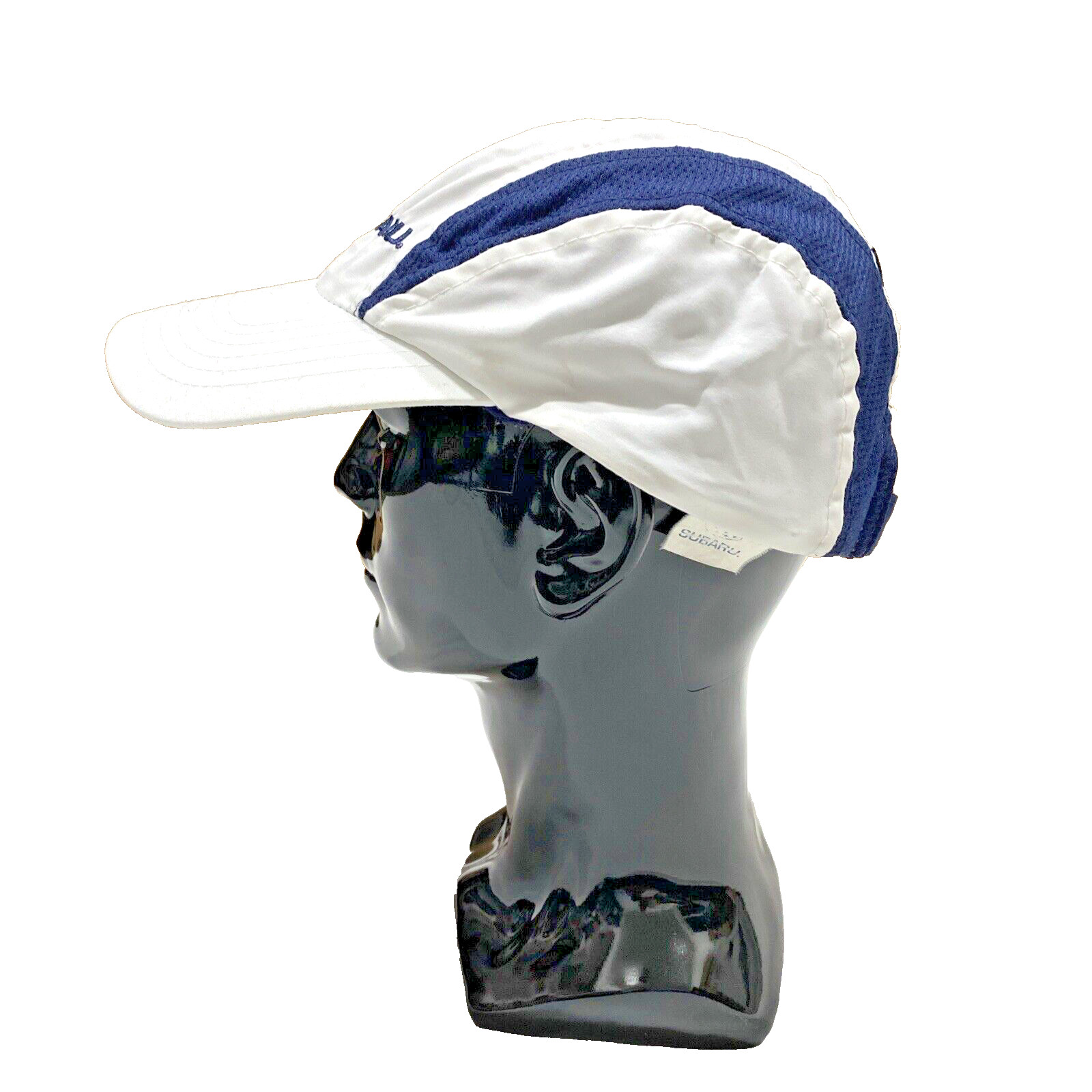 Ironman Triathlon 20th Finisher Men's OSFA Panel Hat Cap Strap Back Blue White