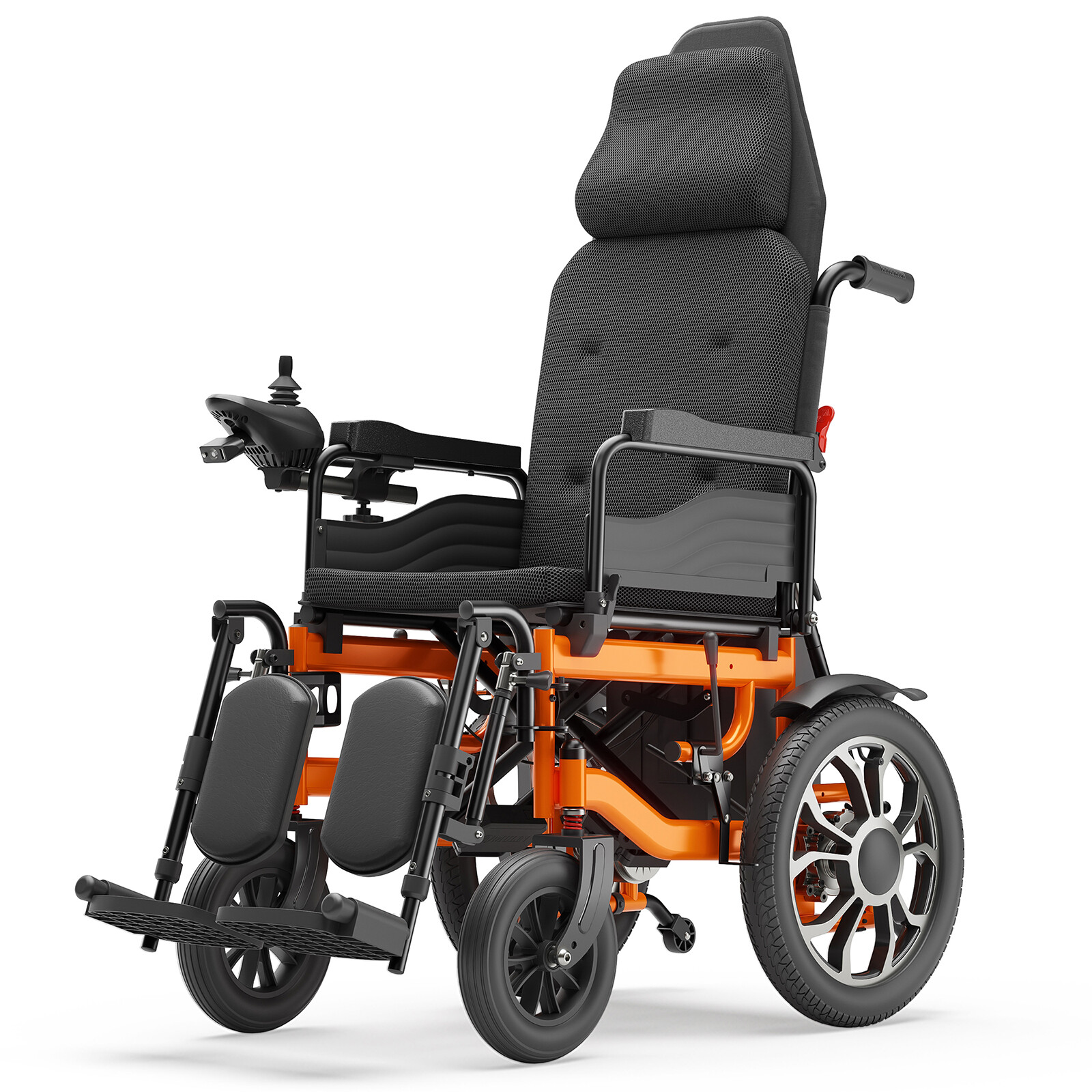 Electric Wheelchairs Reclining Foldable Lightweight Wheelchair Aid Motorized