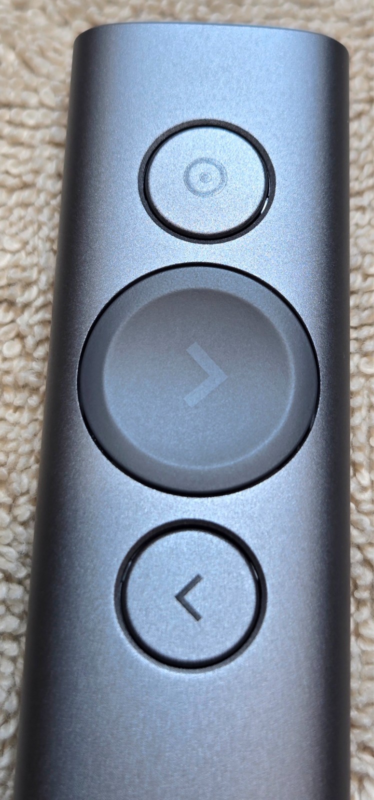 Logitech Spotlight Presentation Pointer Remote, 910-004654, Slate, Never Used