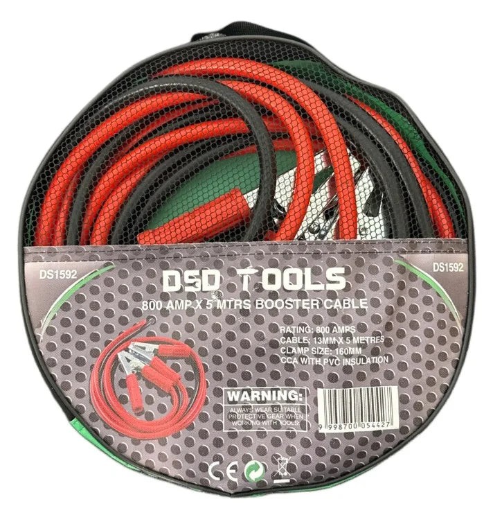 800 Amp X 5 Mtrs Booster Cable DS1592
