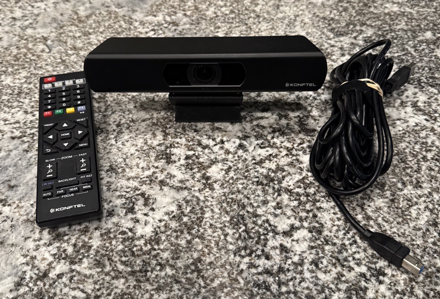 Konftel Cam20 USB 3.0 Computer Video Webcam Conference Camera W/ Remote Working