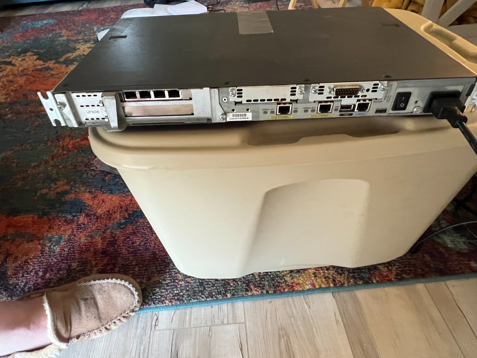 Cisco Systems VPN Firewall Security Appliance w/ Rack Ears PIX 515E
