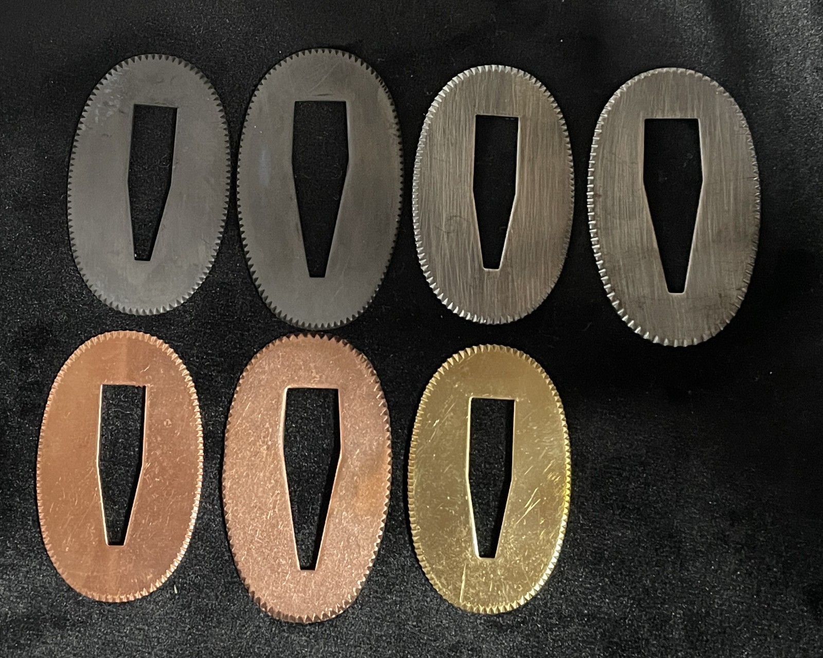 Authentic Seppa - Metal Spacers for Japanese Nihonto Handmade