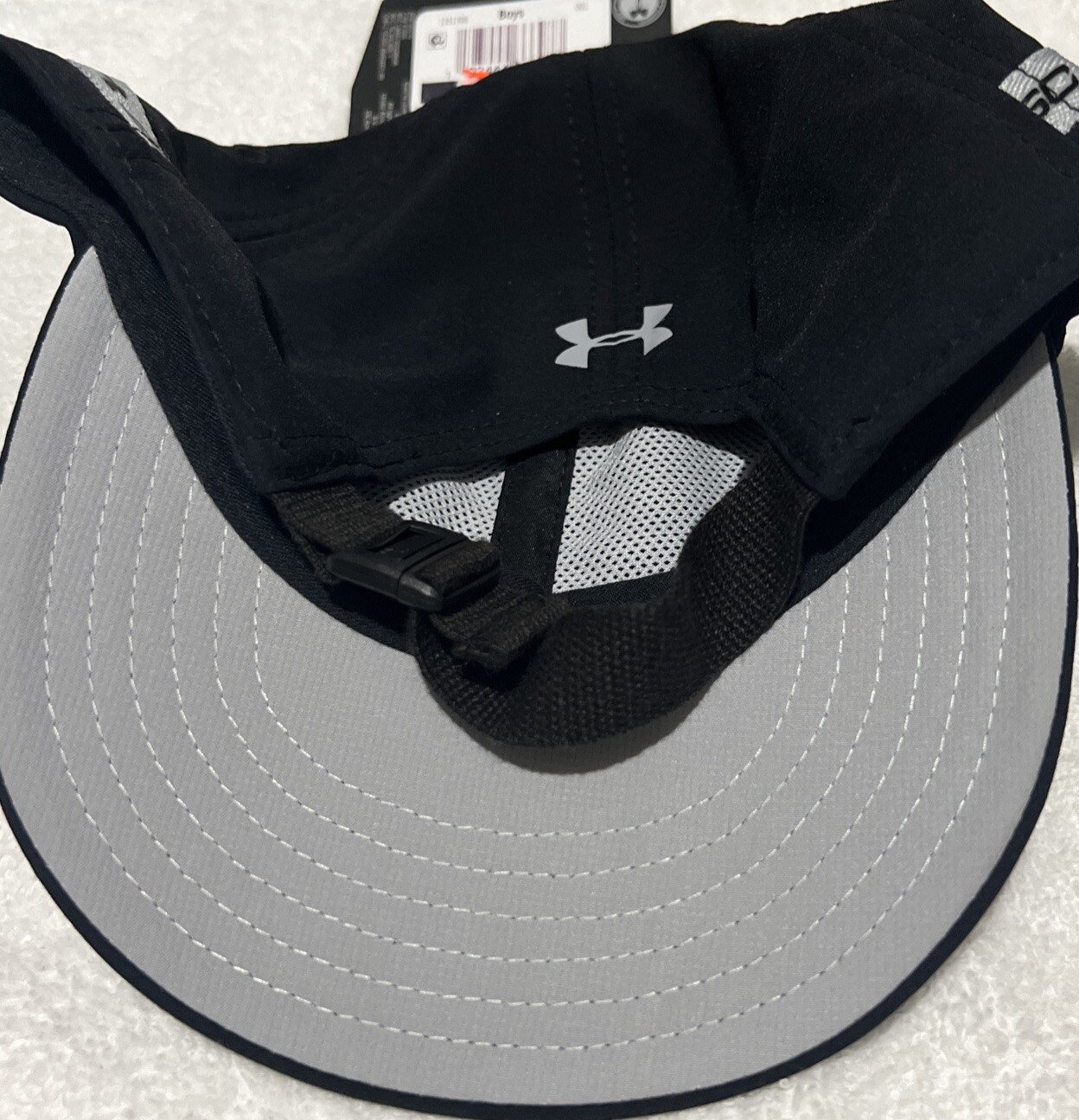 Under Armour SC30 Boys Crossover Cap Black NWT