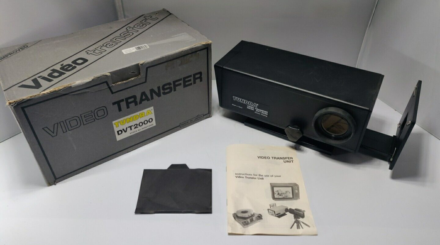 VINTAGE VIDEO TRANSFER SYSTEM Tundra DVT-2000 Japan 1988 in box