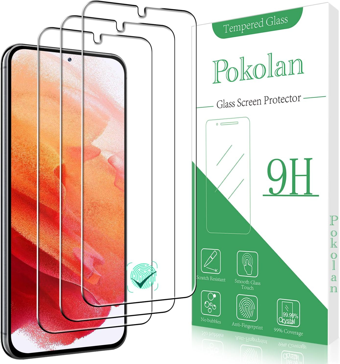 3 Pack Protector De Pantalla De Vidrio Templado Para Samsung Galaxy S23 plus 5G
