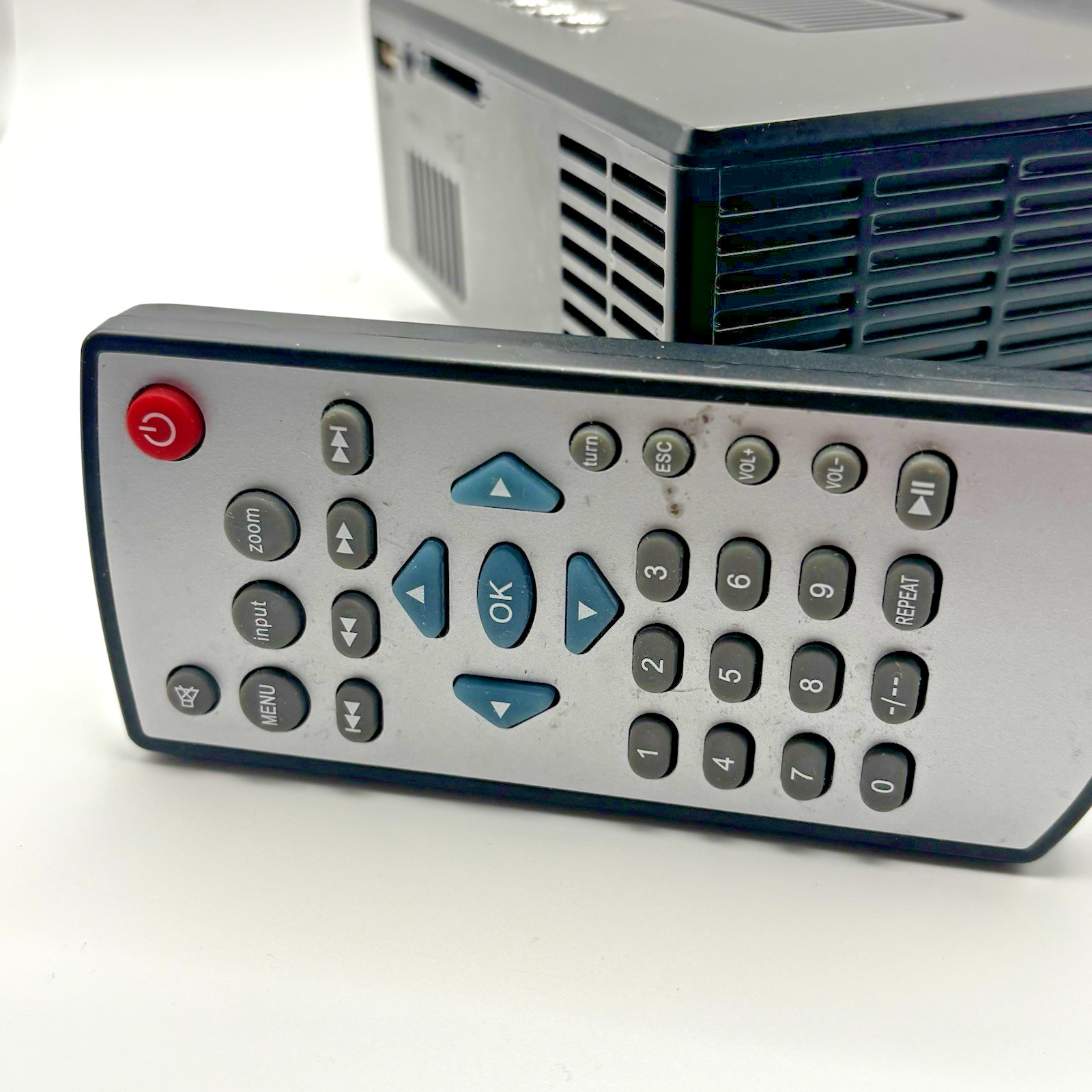 Portable Mini LED Entertainment Projector LCD Image System Projects Up To 60"