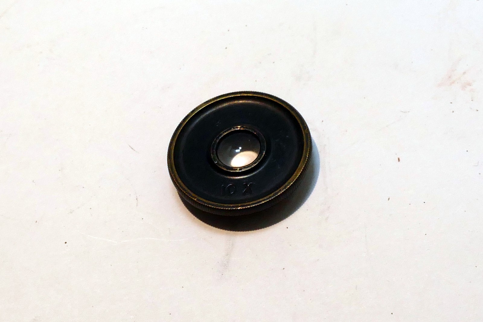 BAUSCH & LOMB 10X SINGLE EYEPIECE Lens for microscope eyepiece 22mm OD threaded