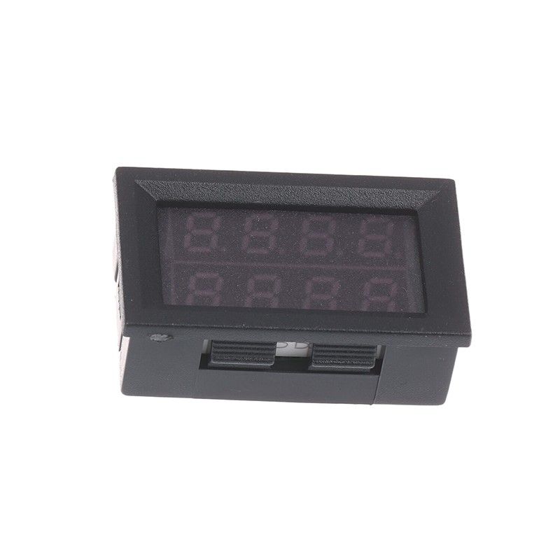 4 Digit 5 Wire Mini Digital Voltmeter Ammeter DC 100V 10A Voltmeter Ammeter