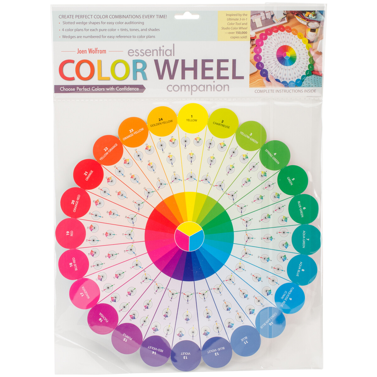 C&T Publishing 20314 Essential Color Wheel Companion-