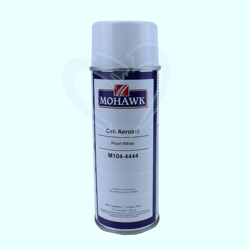 Mohawk M104-4444 Cab Metallic Aerosol Pearl White, 13 ounces