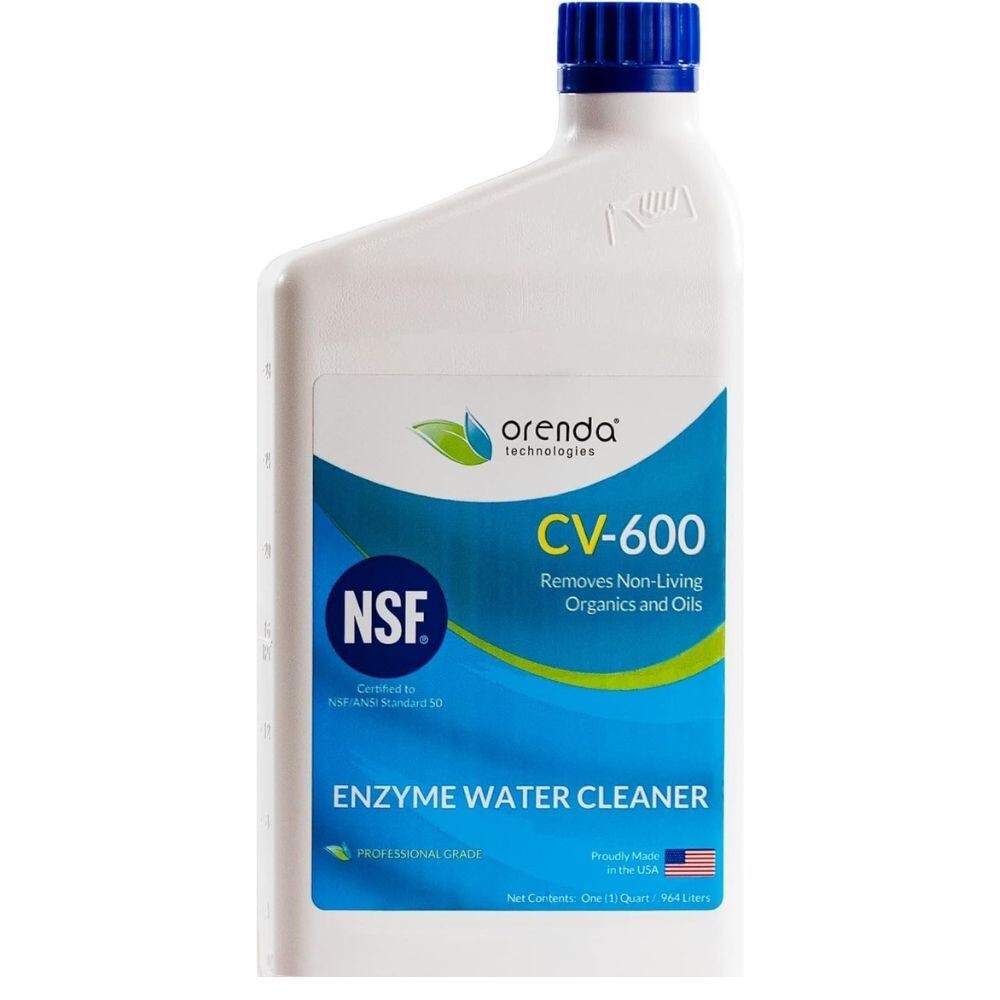 Orenda CV-600 Enzyme Pool Water Cleaner - 1 Quart ORE-50-133