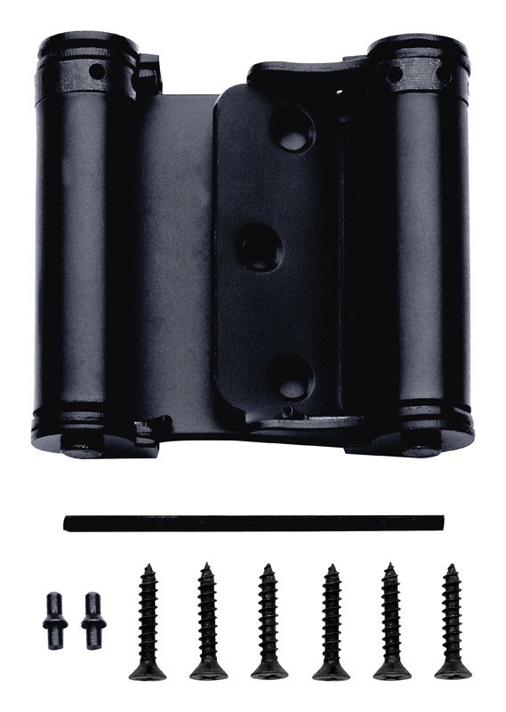 National Hardware N100-052 Oil Rubbed Bronze Double-Acting Spring Hinge 3 in.