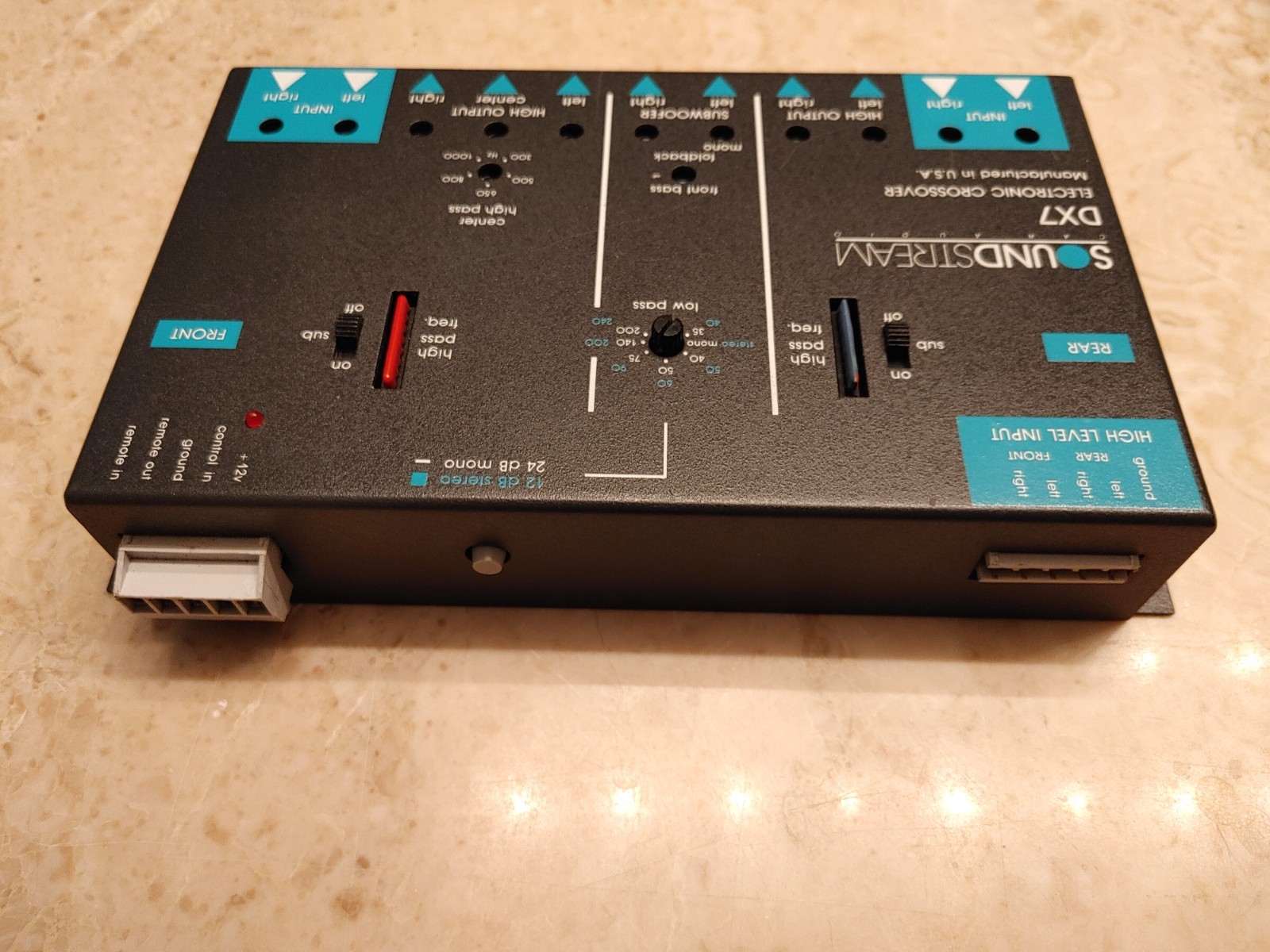 Soundstream DX7 Electronic Crossover