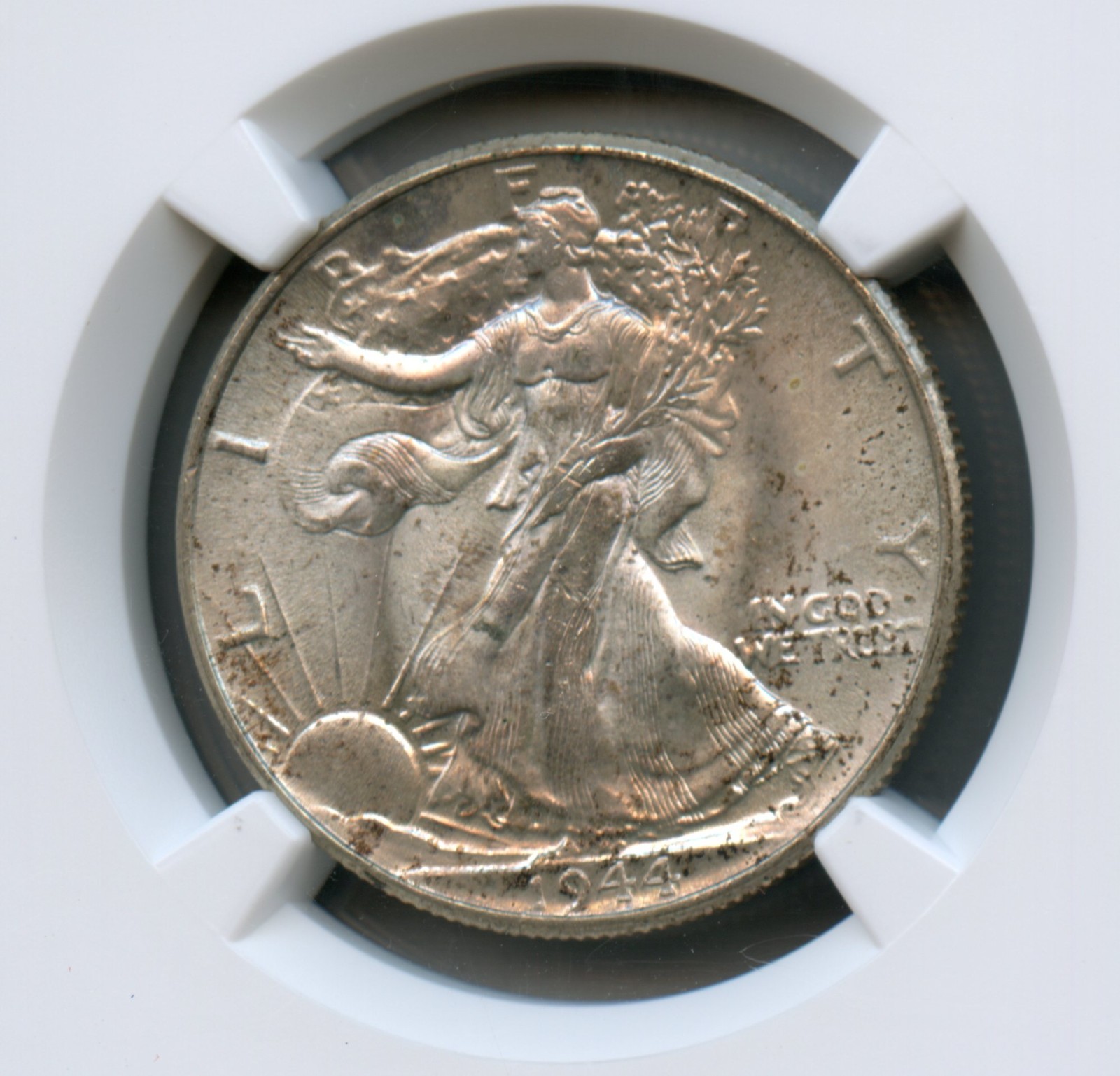 1944 Walking Liberty Silver Half Dollar NGC MS 64