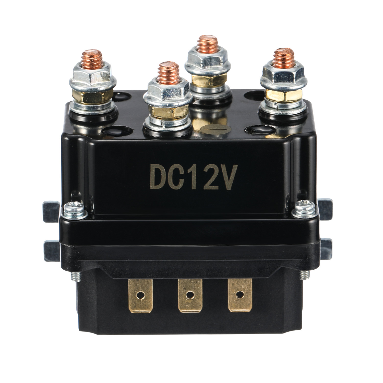 Solenoid Relay Contactor 12V 250A for Warn Winch ATV UTV Heavy Duty M6 Terminal