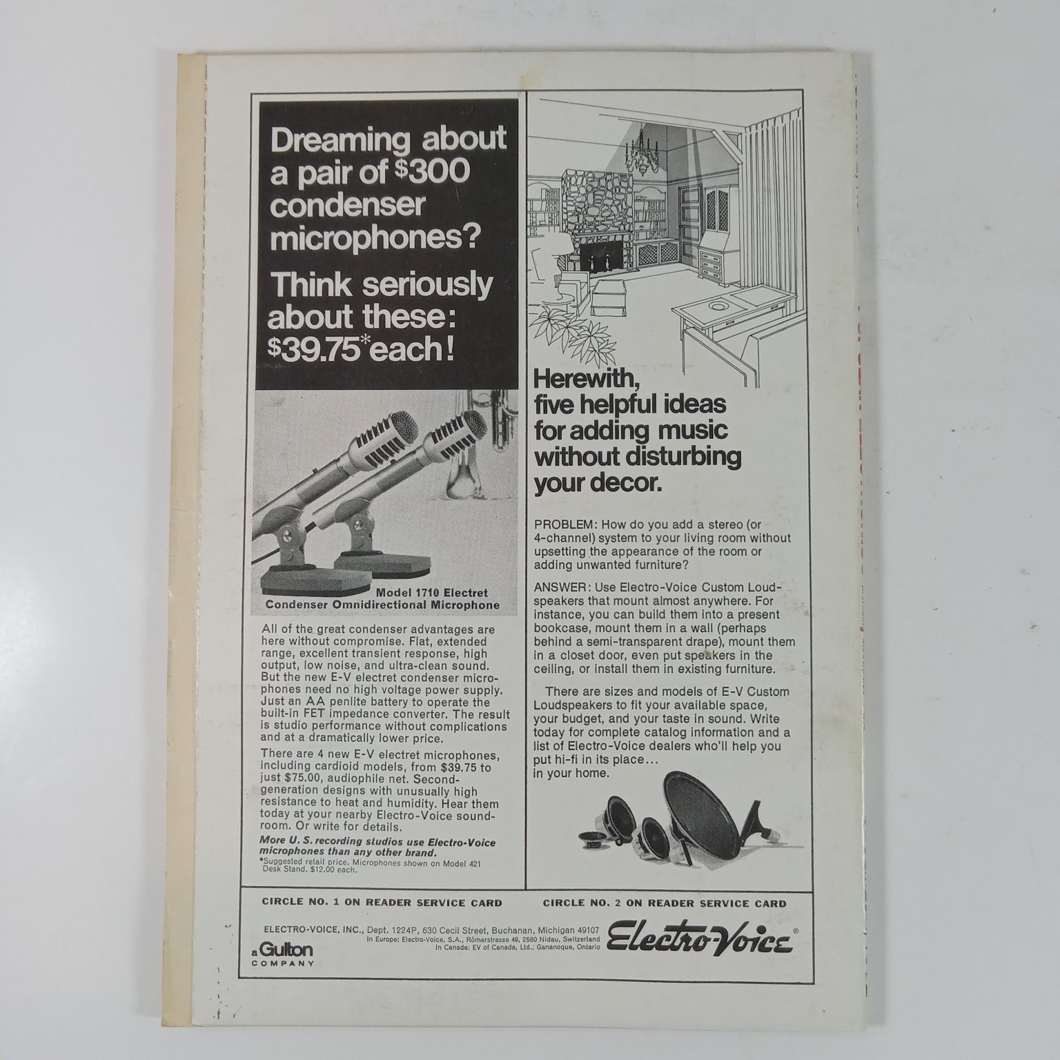 Popular Electronics December 1972 Magazine Electronics World CB Band