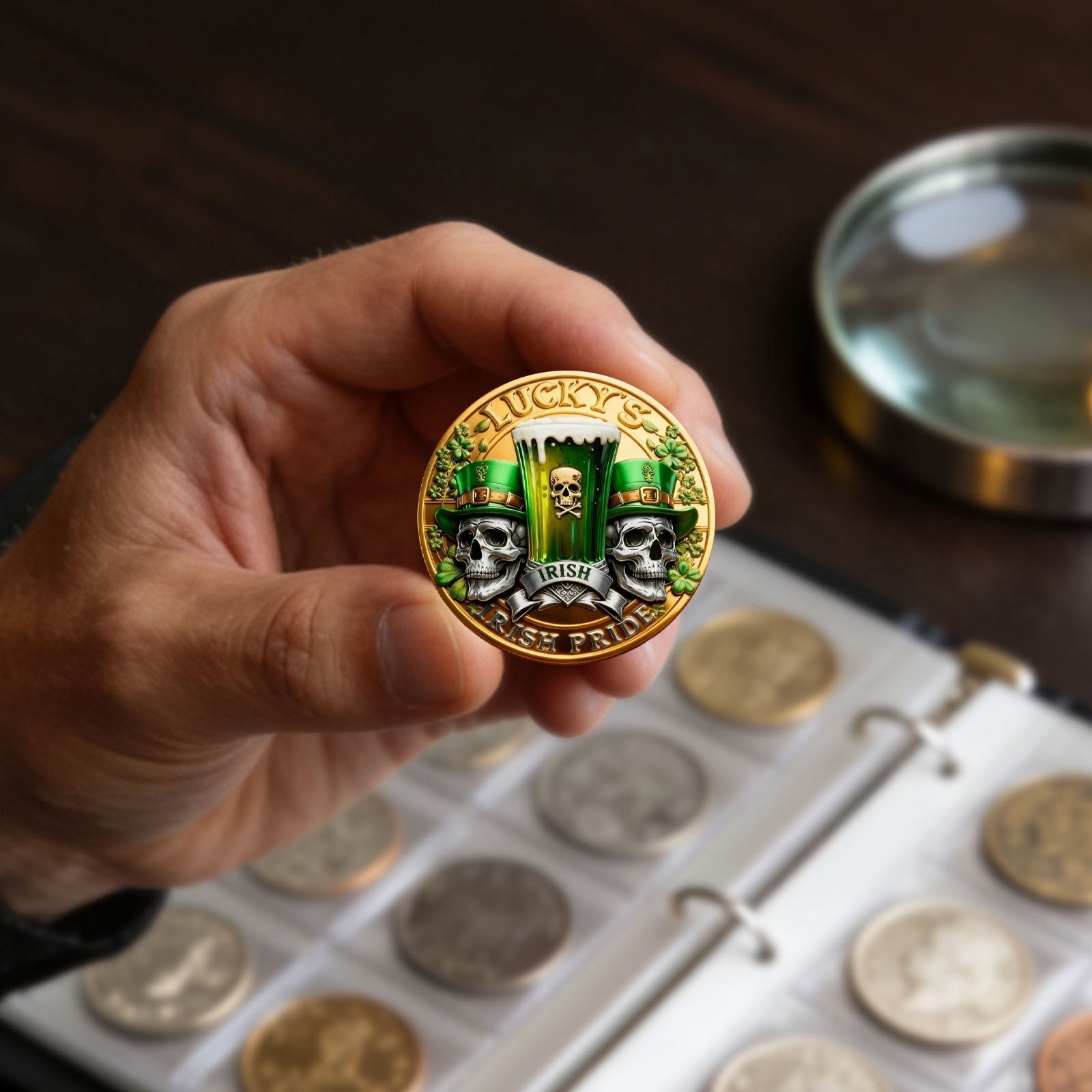 Saint Patrick's Day IRISH PRIDE MARCH 17 Commemorative Coin