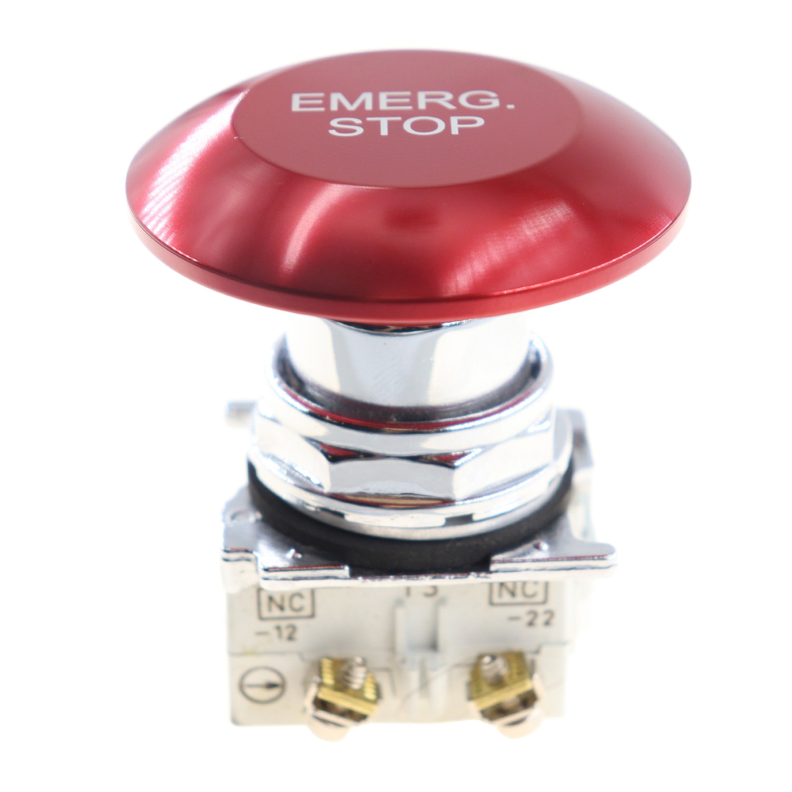 EATON 10250T17213-3 PUSHBUTTON, 30.5MM, MUSHROOM BUTTON, EMERGENCY STOP, RED