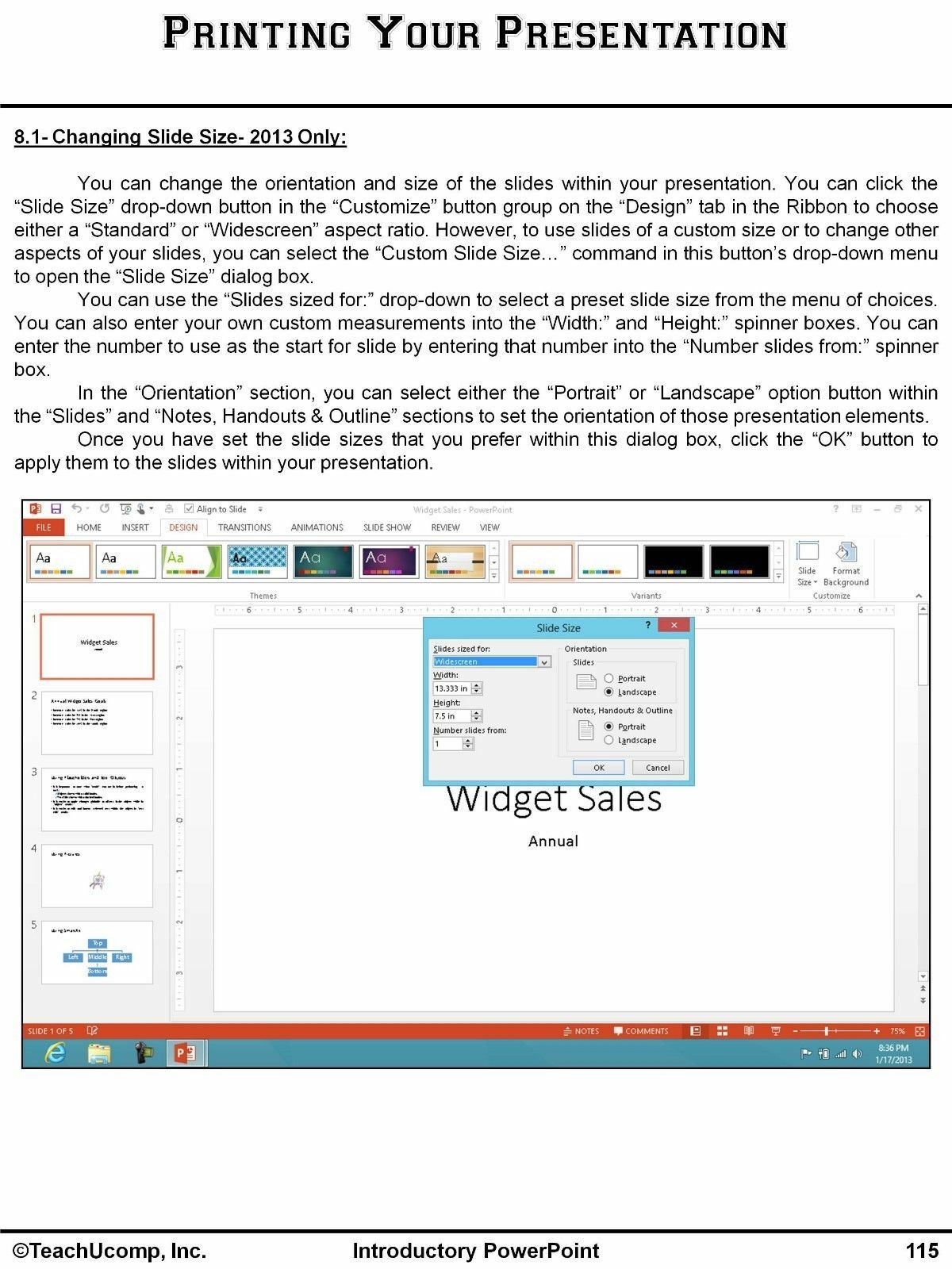 Learn Microsoft POWERPOINT 2013/2010 Training Tutorial DVD-ROM Course 6 Hours
