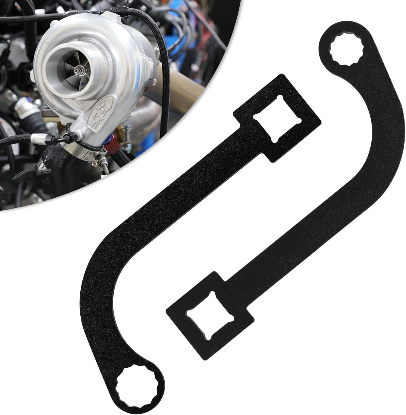12MM & 15MM Turbo Charger Bolt Wrench For Cummins ISB 5.9L and 6.7L Turbo 9866