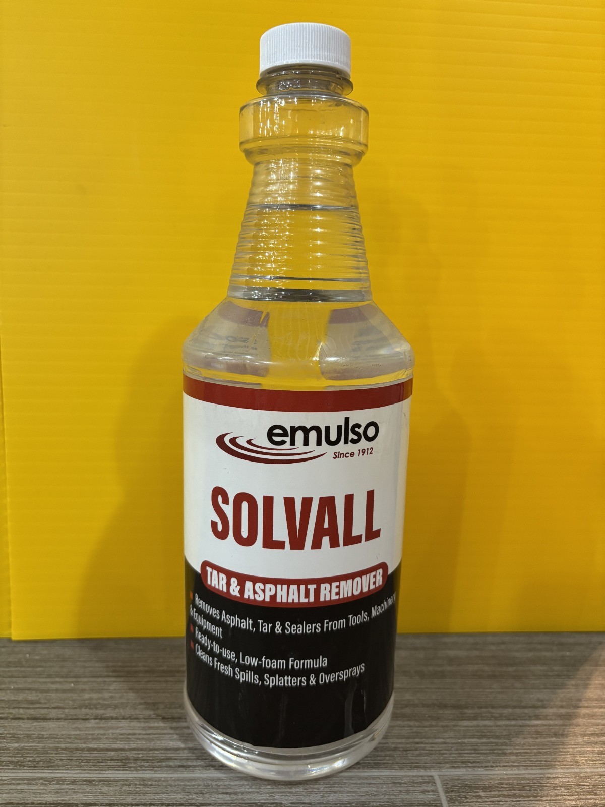 Emulso SOLVALL Tar & Asphalt Remover Solvent Cleaner Tools Equipment Multi-Surfa