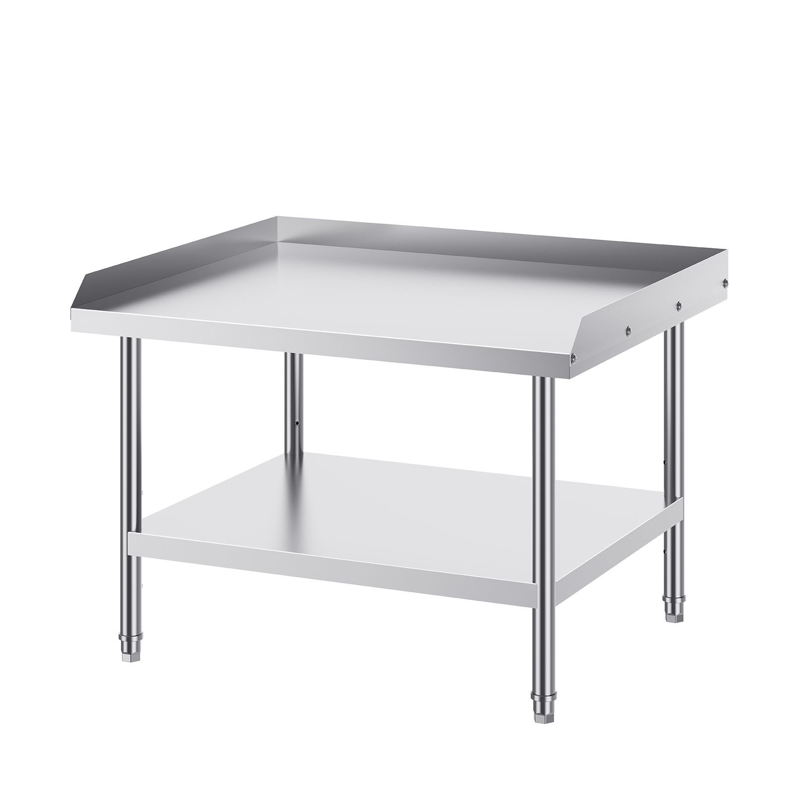 30x36in Stainless Steel Work Table with Adjustable Shelves