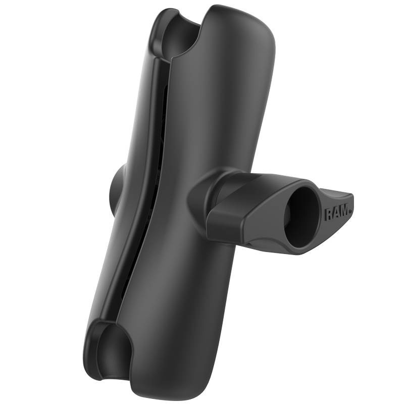 RAM-D-201U-MI1 RAM Double Socket Arm with Jam Nut - D S