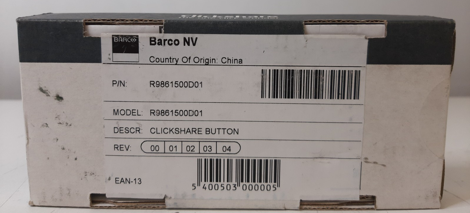 Barco ClickShare Button (R9861500D01) - New Sealed