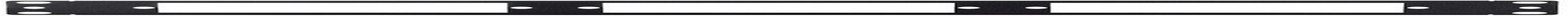 Blank Fiber Patch Panel - 3Lgx Cassettes 1U, 16 Gauge Steel, 19 Inch