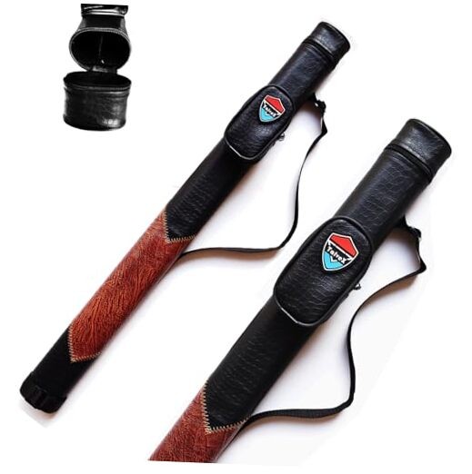 1x1 Hard cue case Pool Cue Billiard Stick Carrying BB05-Crocodile pattern